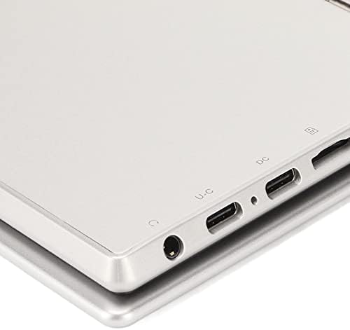Laptop Shanrya de 12,3 polegadas, mini caderno para Office 2-em-1 12g 256g