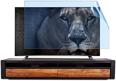 Protetor de tela de TV de 32-75 polegadas, filme de filtro de luz/anti-riscos anti-Glare/Anti Blue/Anti Scratch, alivie a fadiga