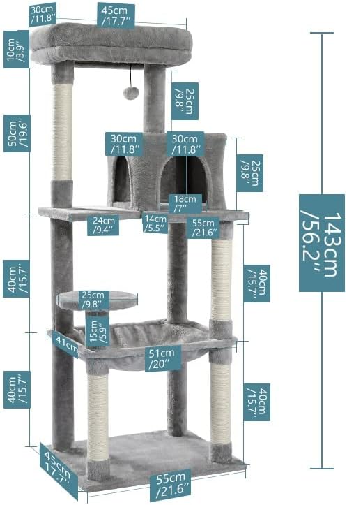 Dnats Cat Tree Toard ritando sisal post