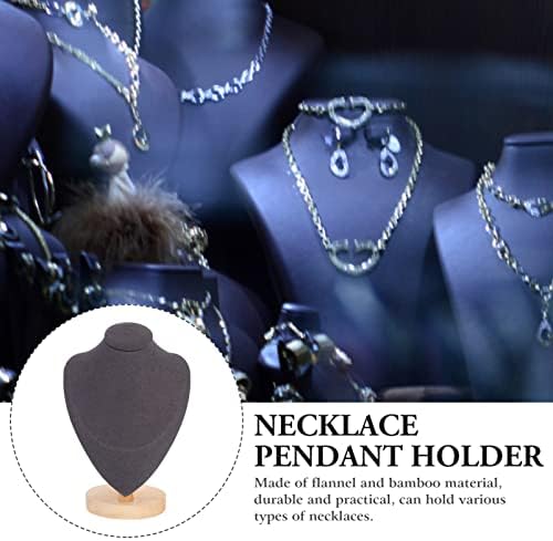 Brincos pretos de Vicasky Brincos de ornamentos Brincos de jóias Colar de colar de jóias Corrente de colar de barragem