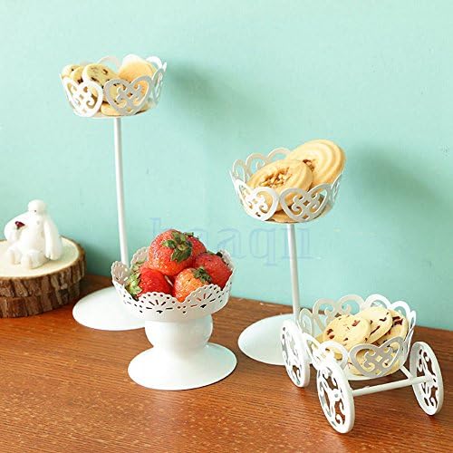OKOKMALL US-Vintage Metal Cupcake Stand Stand Cake Solder Display Party Decor MA