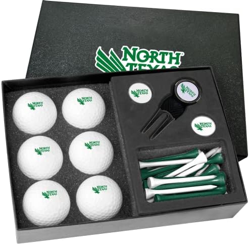 Golfballs.com Classic North Texas significa meia dúzia de presentes com ferramenta de Divot - bolas em branco