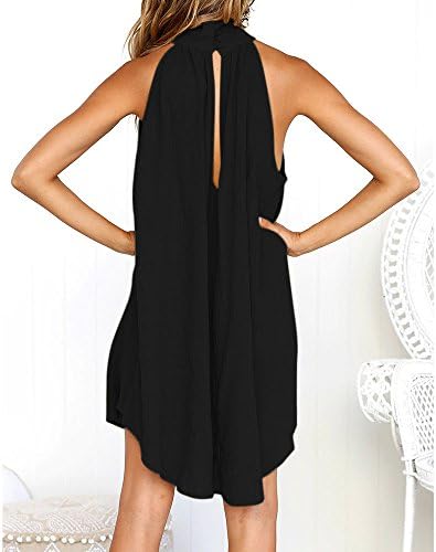 Vermers feminino vestido de praia casual lazer de férias irregular vestido boho