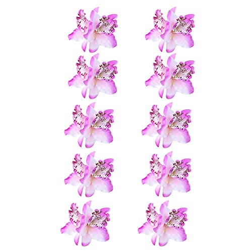 2023 Lírias novas Orquídea de cabelo FLORES PARA CLIP DE CHIFFON CLIPE DE CHIFFON CLIPAS CLIPAS CABE