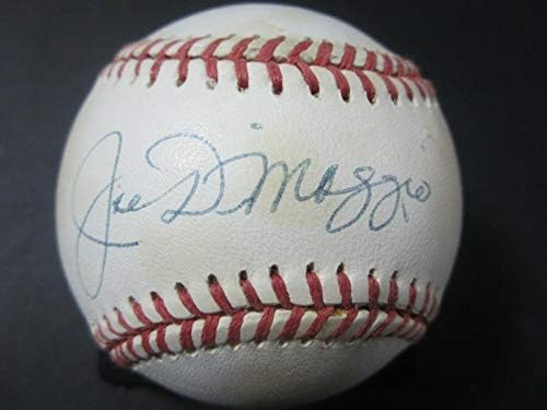 Joe DiMaggio New York Yankees assinou o OAL Baseball JSA Letter - Boliteiras autografadas