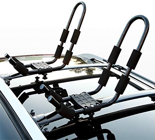 LT Sport J-Bar rack para caiaque canoa canoa Paddle placa de surf prancha de telhado de teto no carros SUV SUV Truck