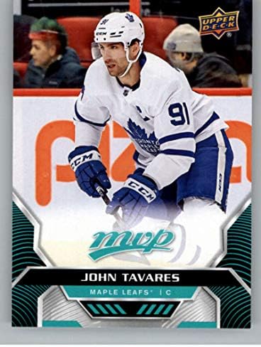 2020-21 MVP do convés superior #209 John Tavares Toronto Maple Leafs NHL Hockey Trading Card