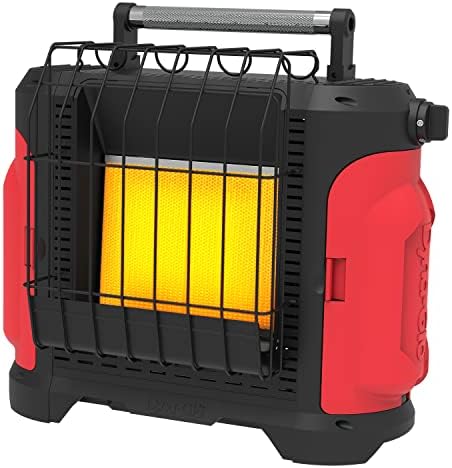 Dyna -Glo 10k BTU Grab n Go portátil aquecedor de propano - vermelho