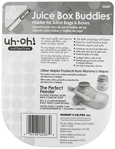 Mommys Helper Juice Box Batizer para sacos e caixas de suco, as cores podem variar, 1 pacote