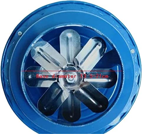 CNPRAZ Chimney Fan 100W Fan Fom Fan, Fan Flue, Chimney Draft Induter, Chimney Exapa Fan, para caldeira de chaminé de