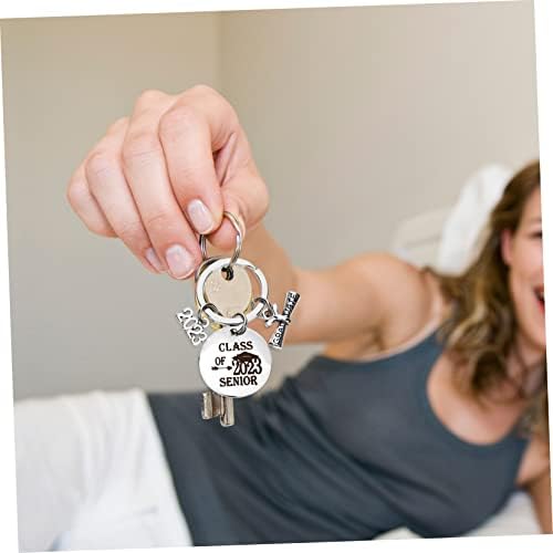 Besportble 6 PCs Graduação Keychain Metal Ketake Presentes Presentes Estudantes Classe de 2023 Chave de Presente de Pós