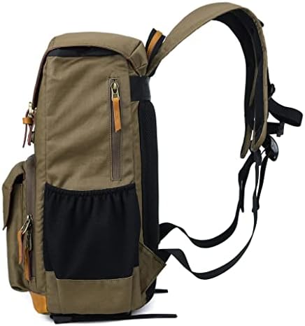 Sawqf Chic Canvas Backpack Backpack Profissional Fotógrafo ao ar livre Bolsa fotográfica de grande capacidade com suporte para