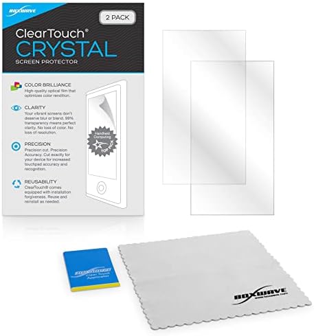 Protetor de tela de ondas de caixa compatível com Dell Latitude 3420 - ClearTouch Crystal, HD Film Skin - Shields de arranhões para