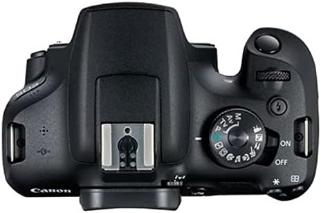 Câmera DSLR da Canon EOS 2000D com EF-S 18-55mm f/3.5-5.6 Zoom IS II Lente + 64 GB de memória + caixa traseira + tripé, lentes,