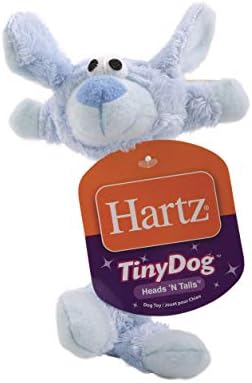 Hartz Tiny Dog Heads n 'Tails Plush corda para cachorro brinquedo