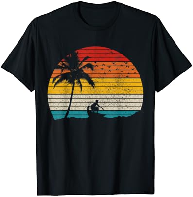 Camiseta de surf de surf retro de surfista vintage