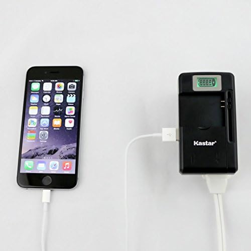 KASTAR Intelligent Mini Travel Charger para PDA Câmera Bateria de Li-Ion Câmeras Digital Mp3 MP4 Players Hand Dispositivos