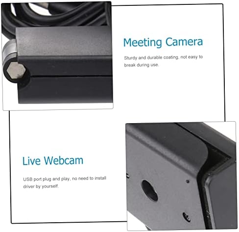 SOLustre 3pcs Redução de webcam Gaming multifuncional Chamando de Conferência Free Free P Web com Laptop de Vídeo de Computador