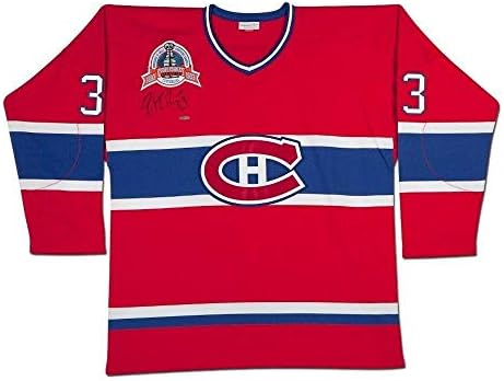 Patrick Roy contratou Mitchell e Ness Jersey autografados 1992-93 Canadiens Red Uda - Jerseys autografados da NHL