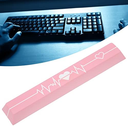Archuu personalizado rosa batimentos cardíacos fofos de barra de espaço, teclados de teclados de desenho mecânico de desenho mecânico de desenho mecânico