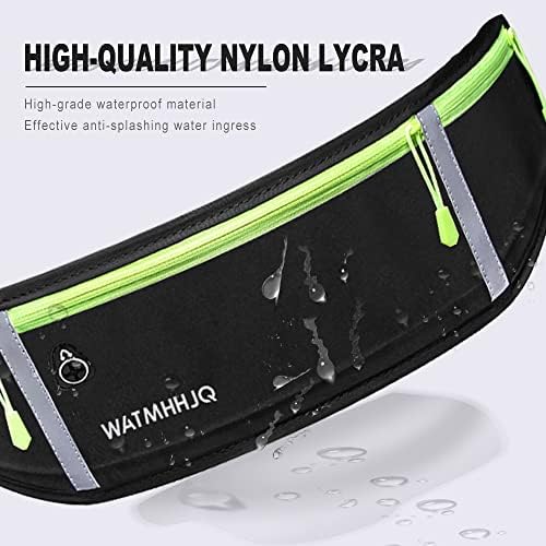 2pcs Bolsa de correio Bolsa Fanny Pack, Ultra Light Bounce Bolsa Grátis Bolsa Unissex Saco de exercícios resistente à água