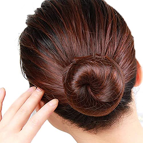 Valiclud Hair Net 100pcs Redes de cabelo invisíveis para mulheres redes de peruca de malha elástica leves para pêlos de peruca de pão de cabelo