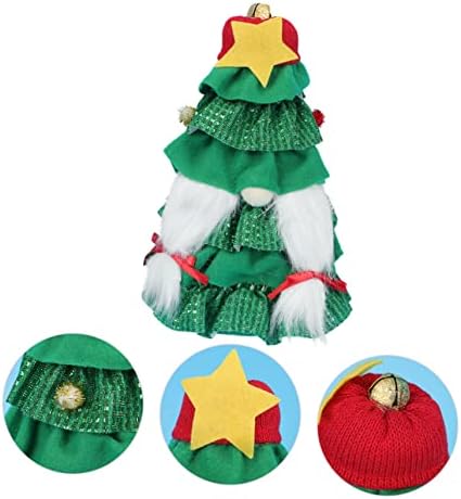 Inoomp Christmas Tree Doll para Mesa de Santa Decoração de Decoração de Natal Decorações de Desk de Natal Santa Gnomos Plus Gnome