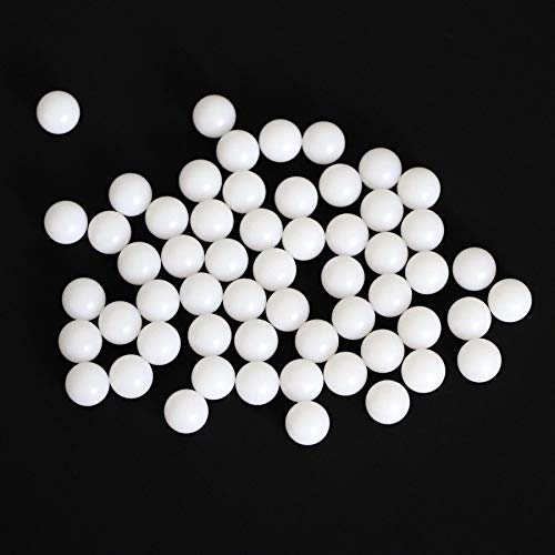 3/8 '' 50pcs delrin polioximetileno bolas de plástico sólido