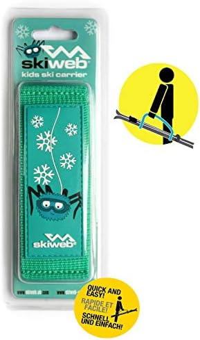 Kids Hand realizou o premiado portador de esqui Strap - envolve esquis e postes em uma unidade, facilitando as crianças
