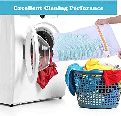Bolsas de lavanderia Mesh Sacos de lavagem: Mola de lavanderia para delicados grandes lavanderia pequenos sacos de lavagem