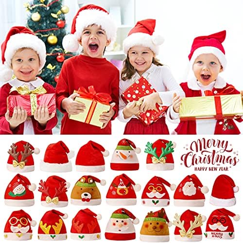 Chapéus de Natal do ICODod, chapéu de Papai Noel para FESTIDAS PANTA HATS PANTA CHATES ADULTOS CHAPES DE NATAL PARA MULHER