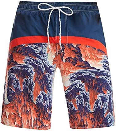 Secagem rápida de listras de surf de surf moda moda casual swimshines hot shorts de tábua quente