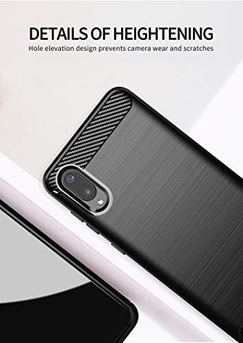 Case Samsung A02, Case Galaxy A02, com protetor de tela HD, M Maikezi Soft TPU Slim Moda Non Slip Protetive Caixa de telefone