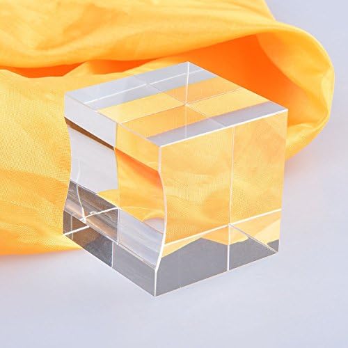 Longwin Cube Glass Display Stand para diamante de cristal de 90-120mm