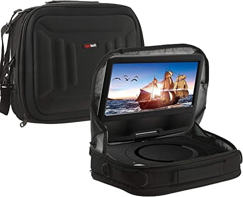 Navitech Portable DVD Player Cabeça Cabeça de Mount Case Compatível com Wonnie 10.1 DVD de carro portátil Player Player