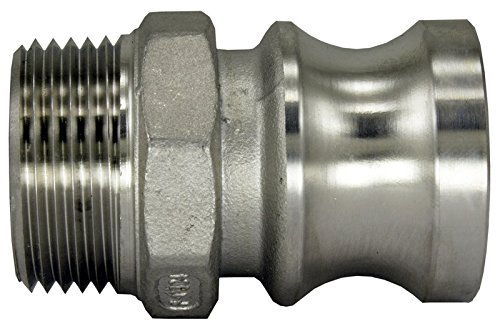 DUDA Energy Camplug-M075 304 Adaptador de ajuste de tubo de came e groove de aço inoxidável Adaptador de ajuste de came 3/4 Cam