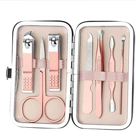 Daikmz 18 em 1 unha Manicure Tools Kit Pedicure Kit Scissor Tweezer Pick Utility Utless Clipper Facial Care Ferramenta 02