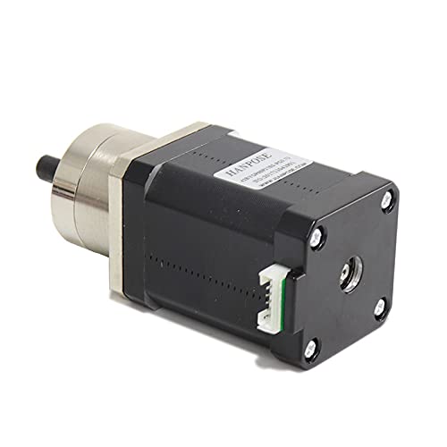 Motor de Stepper NEMA17 Hanpose NEMA17 1.7A 70N.CM 17HS6401S-PG 14: 1 42 Motor Extruser Gear Spepper Motor Planetary