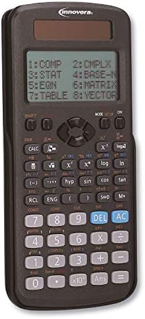 Calculadora científica avançada de Nononera 15970, 417 funções, LCD de 15 dígitos, quatro linhas de exibição