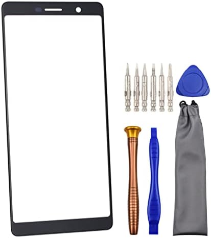 Reparação da tela de vidro frontal para Nokia 7 Plus TA-1041 TA-1062 com kit de ferramentas Black 6.0