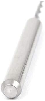 X-Dree 1,1 mm Dica de 10,5 mm De profundidade de corte de flauta espiral PCB Micro broca 6 PCs (Punta 1,1 mm 10,5