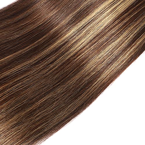 P4/27 Pacotes ombre pacote reto cabelos humanos brasileiros marrons retos panos de cabelo humano para mulheres negras destacam feixes