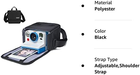 Bolsa de câmera de transporte cwatcun para câmera de caixa de polaroid, capa da câmera compatível com Originals Polaroid OneStep+, OneStep