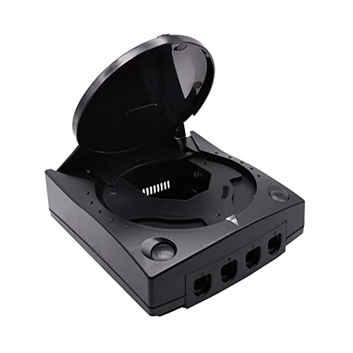 Caixa de casca de plástico de substituição do BNWOINB para Sega Dreamcast Retro Video Game Console Boxes, Black