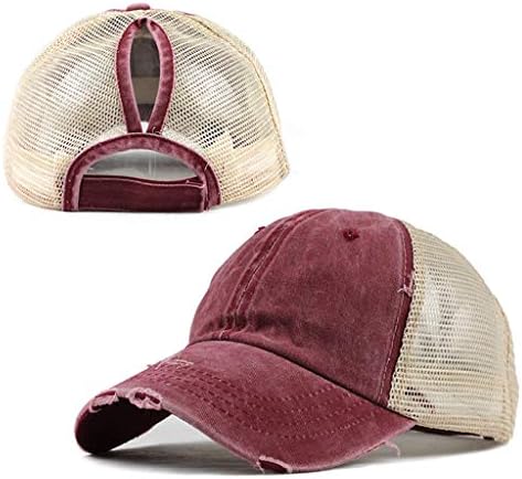 Chapéu angustiado lavado, boné de beisebol ajustável chapéus para homens mulheres tampas de baixo perfil chapéu de caminhão lavado vintage