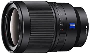 Sony Sel35f14z Distagon T Fe 35mm f/1.4 ZA Lens de primeio padrão para câmeras sem espelho