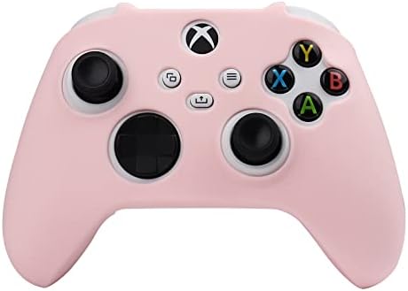 Skins de controlador rosa ralan, lindos controladores de silicone Skins Protector Compatível para meninas Xbox Series X Controller.