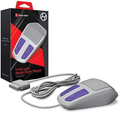 Mouse de estilo retro Hyperkin Hyper Click para Super NES