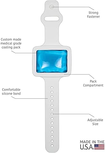 Manguito de resfriamento | Pulseira de resfriamento corporal que abaixa rapidamente a temperatura corporal | Esfriar rapidamente