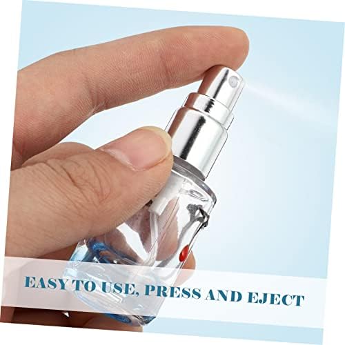Esmacre 2pcs garrafas de spray de pulverização para óleos essenciais de vidro garrafa de vidro garrafa de deslocamento de